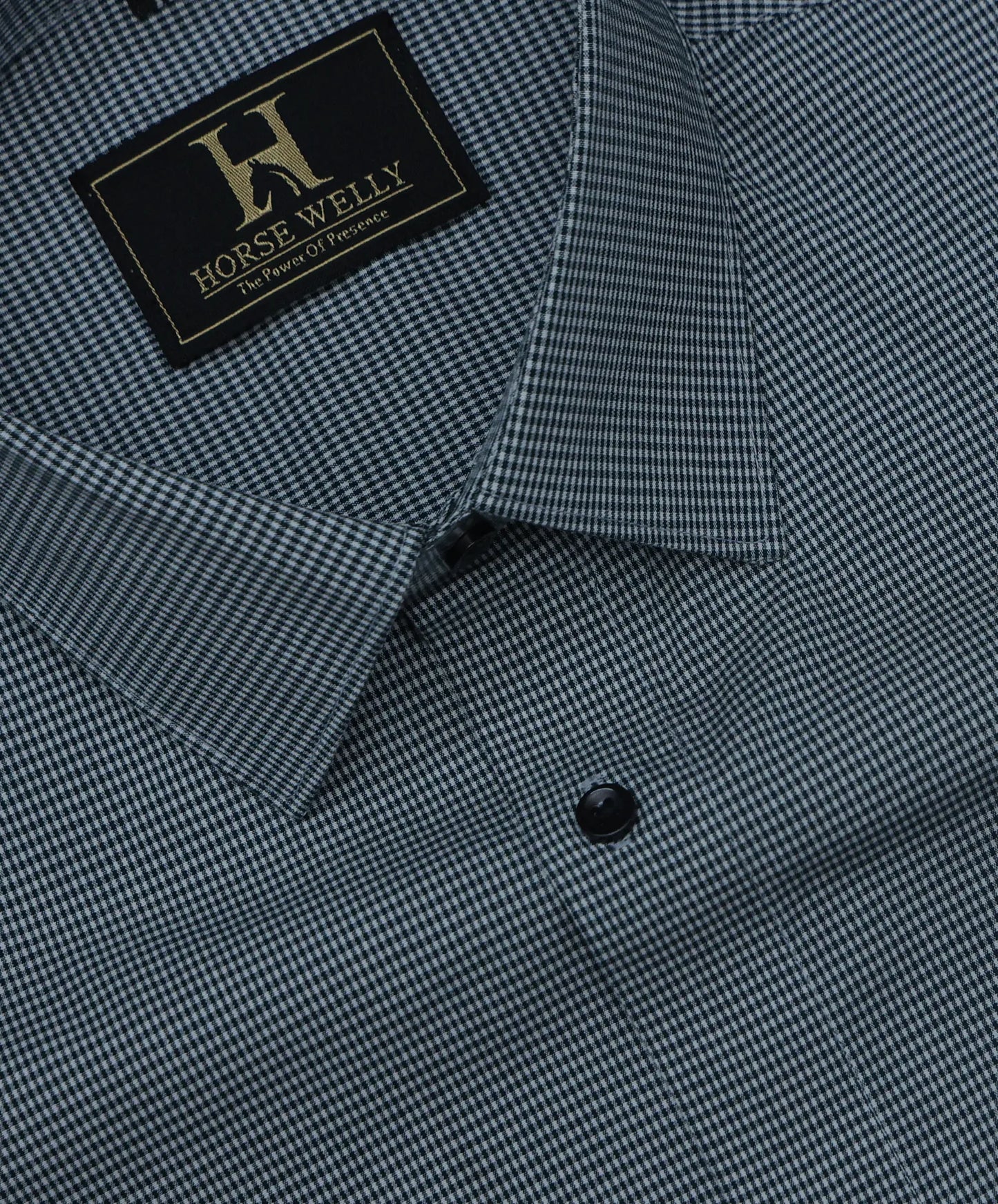 Granite Gray Houndstooth Shirt