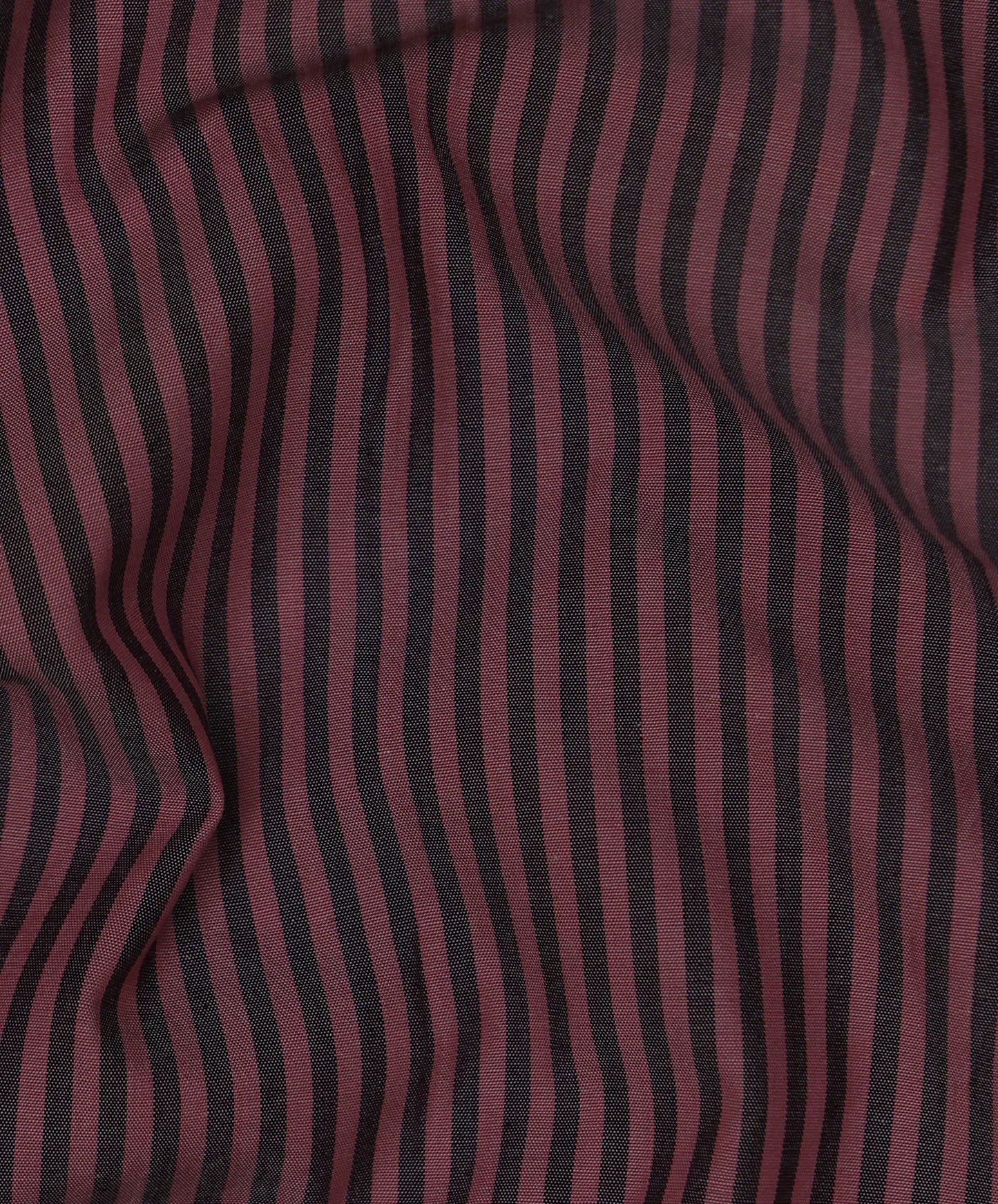 Lite Maroon Striped Classic Formal Cotton Shirt