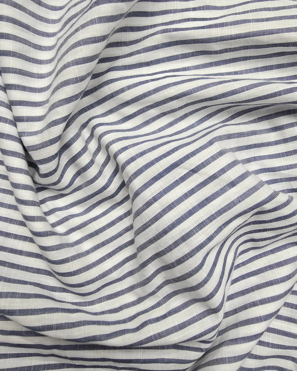 Prolife Men Striped Formal Pigeon Gray Shirt