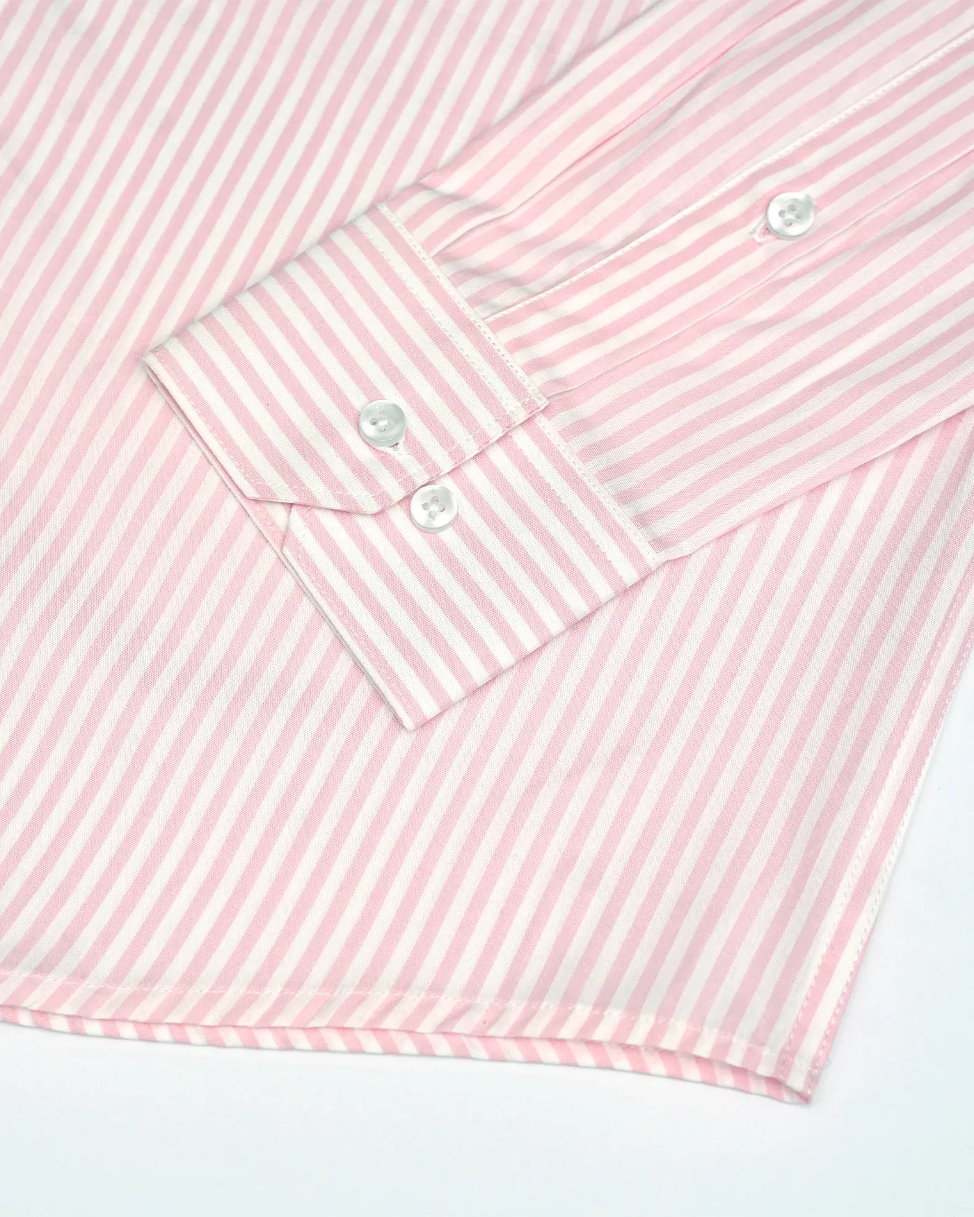 Vertical Striped Premium Cotton Opaque Formal Shirt