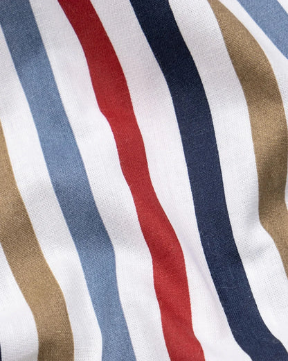 Bright Multicolor Stripes Cotton Shirt