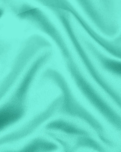 Emerald Green Satin Formal Shirt