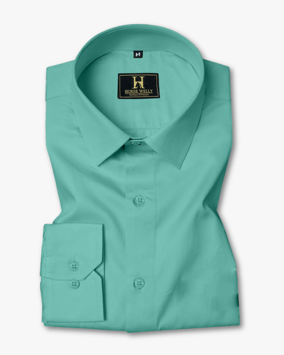 Formy Mint Green Premium Cotton Shirt