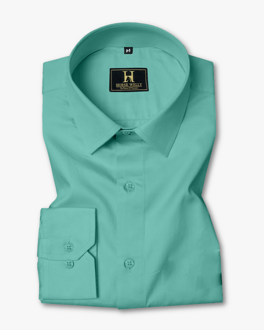 Formy Mint Green Premium Cotton Shirt