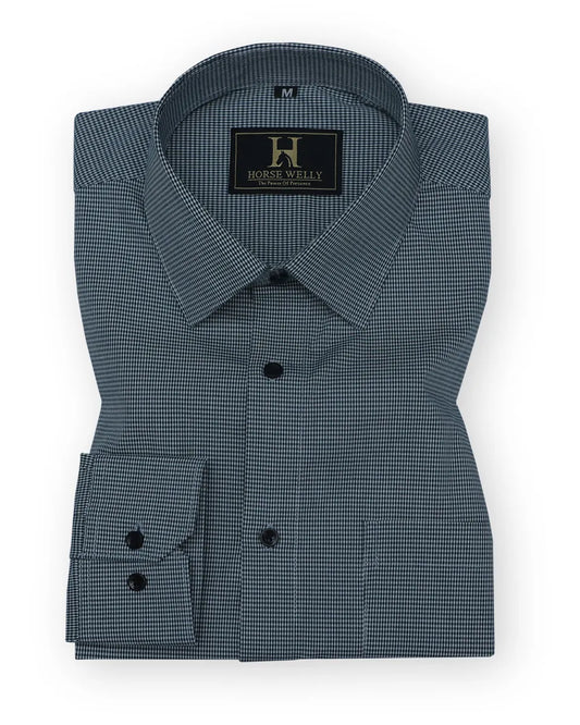 Granite Gray Houndstooth Shirt