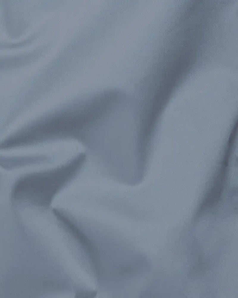 Grey Premium Cotton Luxury Formal Shirt For Men's