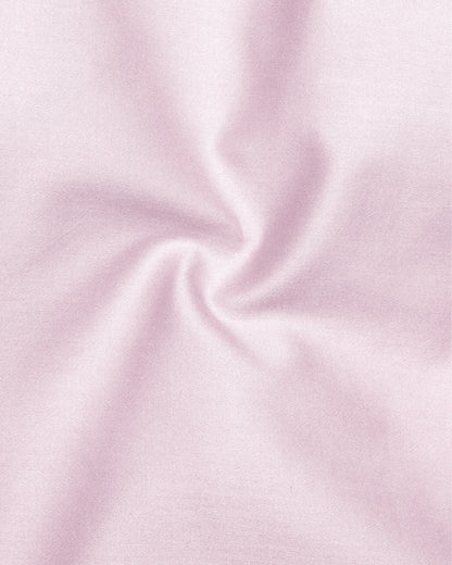 Horsewelly Pink Subtle Sheen Super Soft Premium Cotton Formal Shirt for Men
