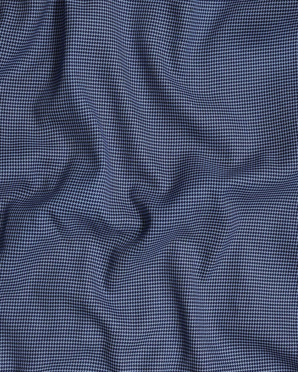 Kimberly Blue Amsler Dobby  Premium Cotton Shirt