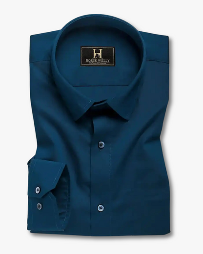 Navy Blue Super Soft Luxurious Cotton Formal Shirt