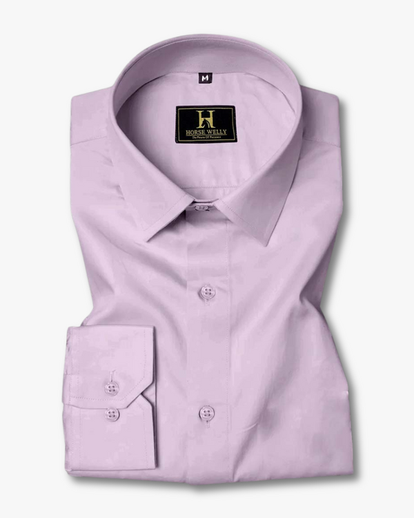 Pink Super Soft Premium Cotton Luxury Formal Shirt For Men's