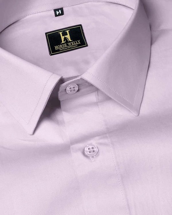 Pink Super Soft Premium Cotton Luxury Formal Shirt For Men's