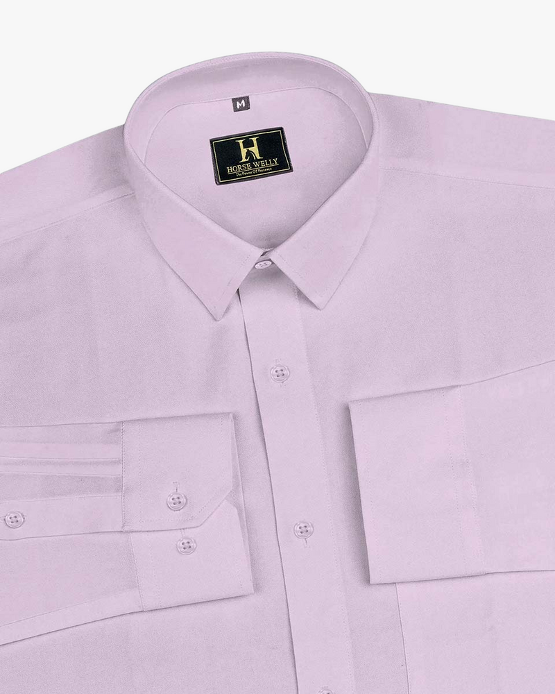 Pink Super Soft Premium Cotton Luxury Formal Shirt For Men's