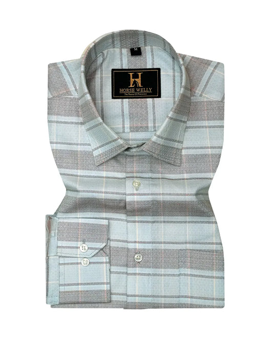 Tevero Luxury Giza Cotton Light Brown Shirt